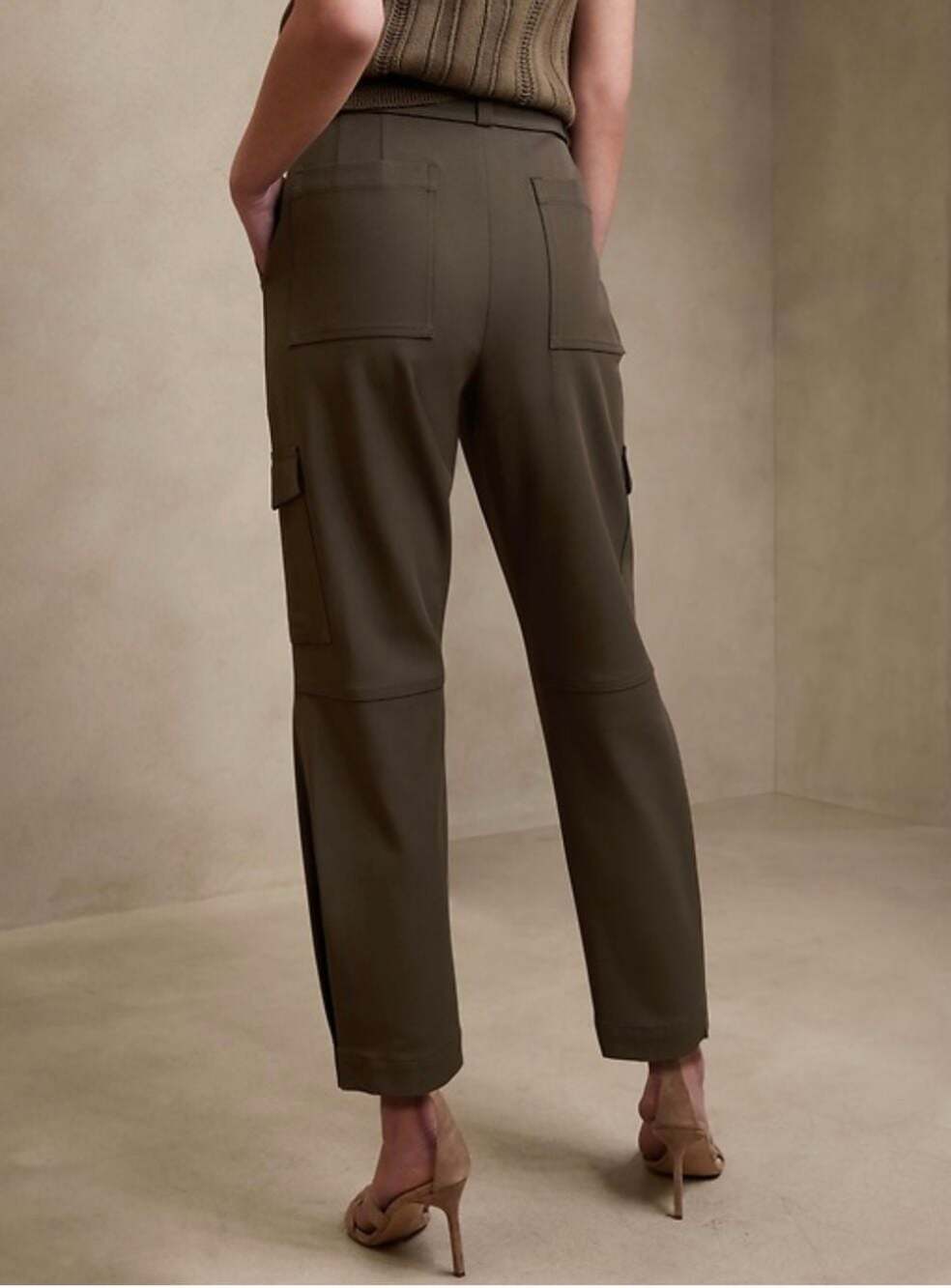 Banana Republic Slim Refined Stretch Cargo Pants - Picture 2 of 9